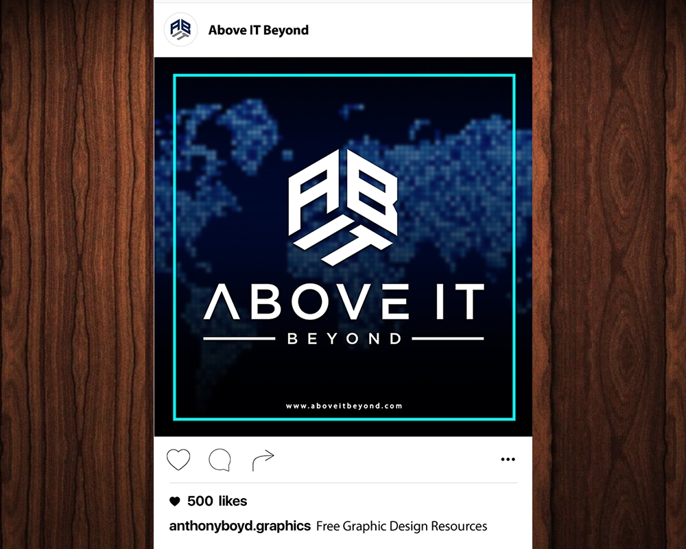 Above IT Beyond logo design by MastersDesigns
