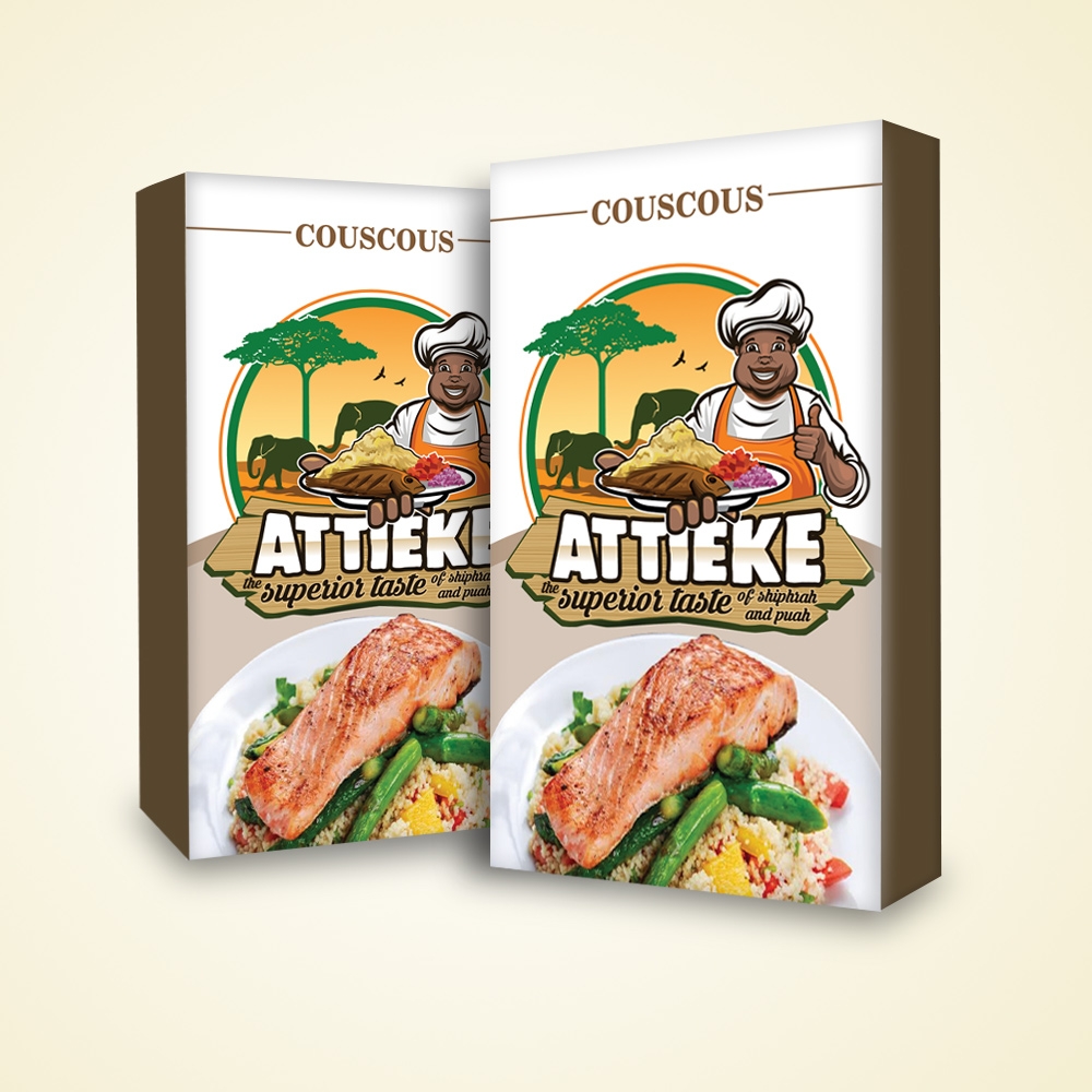 Attieke - The Superior Taste of Shiphrah and Puah logo design by yans