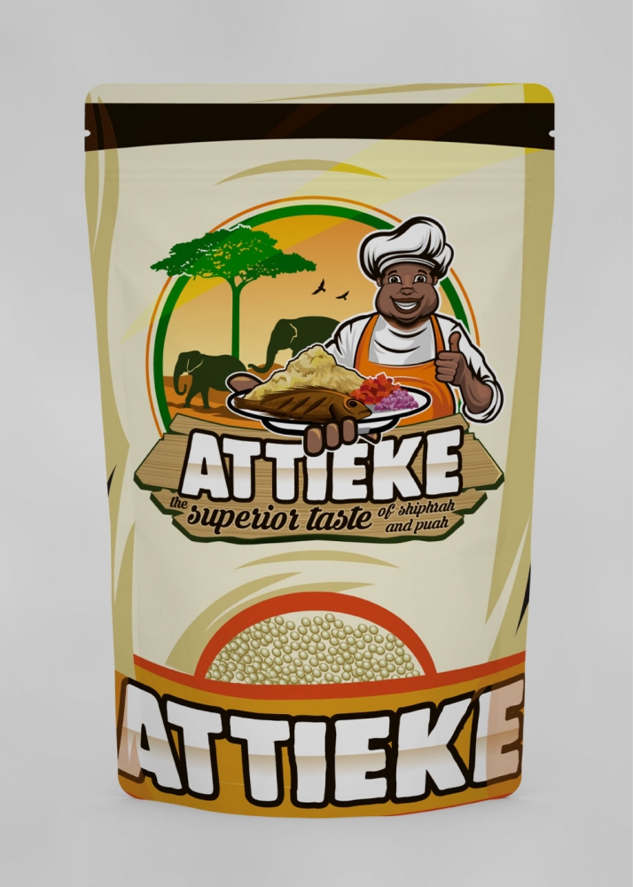 Attieke - The Superior Taste of Shiphrah and Puah logo design by Suvendu