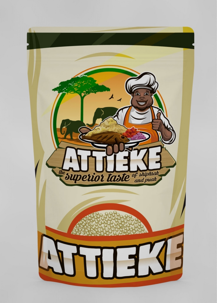 Attieke - The Superior Taste of Shiphrah and Puah logo design by Suvendu