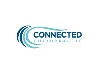 Connected Chiropractic logo design by ROSHTEIN