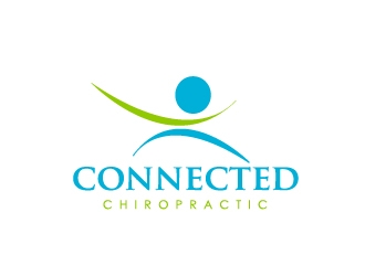 Connected Chiropractic logo design by Marianne
