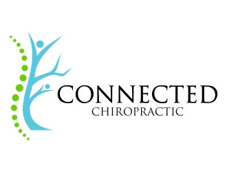 Connected Chiropractic logo design by jetzu