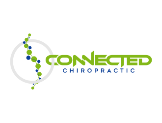 Connected Chiropractic logo design by ekitessar