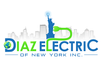 Diaz Electric of New York Inc. logo design by prodesign