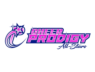 Cheer Prodigy All-Stars  logo design by DreamLogoDesign