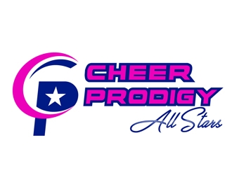 Cheer Prodigy All-Stars  logo design by DreamLogoDesign