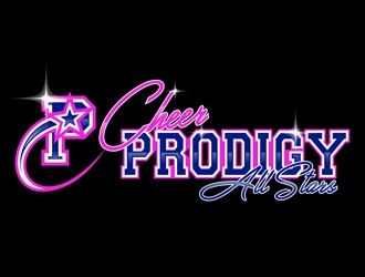 Cheer Prodigy All-Stars  logo design by DreamLogoDesign