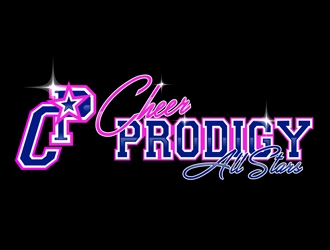 Cheer Prodigy All-Stars  logo design by DreamLogoDesign