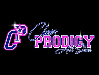 Cheer Prodigy All-Stars  logo design by DreamLogoDesign