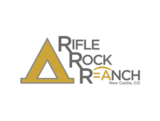 Rifle Rock Ranch logo design by johana