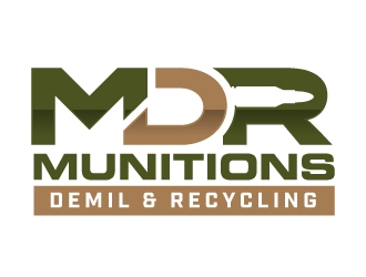 Munitions Demil & Recycling  - DBA MDR logo design by jaize