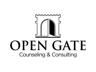 Open Gate Counseling and Consulting, LLC logo design by cikiyunn