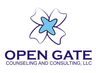 Open Gate Counseling and Consulting, LLC logo design by hallim
