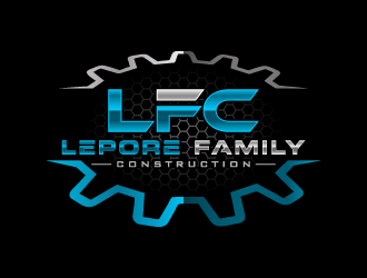 Lepore Family Construction logo design by pencilhand