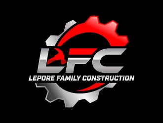 Lepore Family Construction logo design by jaize