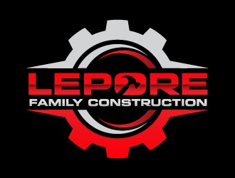 Lepore Family Construction logo design by akilis13