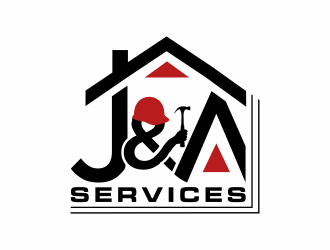 J&A Services logo design by Mahrein