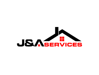 J&A Services logo design by coco