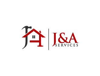 J&A Services logo design by Aelius