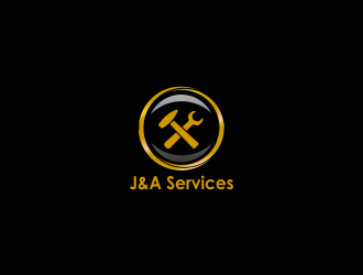 J&A Services logo design by Greenlight