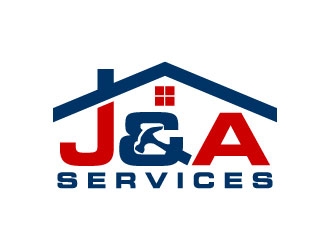 J&A Services logo design by J0s3Ph