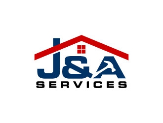 J&A Services logo design by J0s3Ph