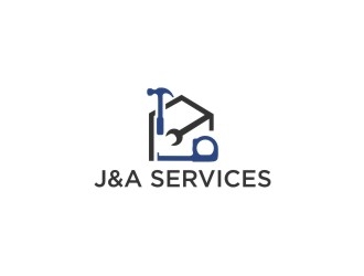 J&A Services logo design by logobat