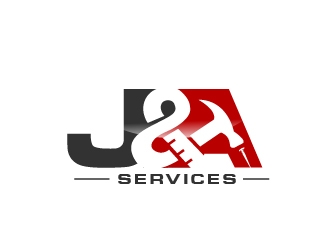 J&A Services logo design by art-design