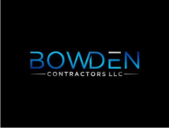 Bowden Contractors, LLC logo design by bricton