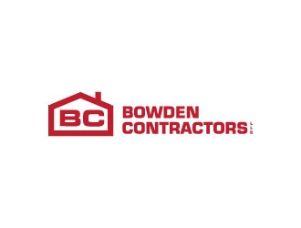 Bowden Contractors, LLC logo design by pradikas31