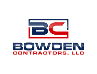 Bowden Contractors, LLC logo design by lexipej