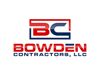 Bowden Contractors, LLC logo design by lexipej