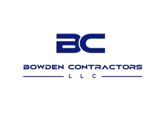 Bowden Contractors, LLC logo design by Rexx