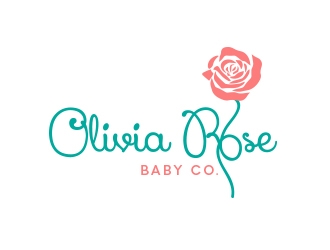 Olivia Rose Baby Co. logo design by avatar