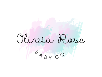 Olivia Rose Baby Co. logo design by JessicaLopes