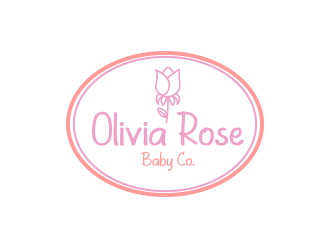 Olivia Rose Baby Co. logo design by keylogo