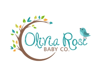 Olivia Rose Baby Co. logo design by ingepro