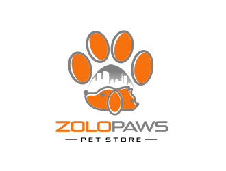 ZoloPaws logo design by Cekot_Art