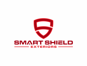 Smart Shield Exteriors  logo design by ammad