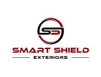 Smart Shield Exteriors  logo design by asyqh