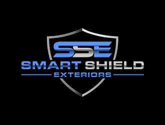 Smart Shield Exteriors  logo design by johana