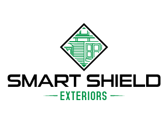 Smart Shield Exteriors  logo design by PRN123