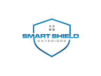 Smart Shield Exteriors  logo design by scolessi
