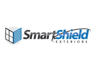 Smart Shield Exteriors  logo design by Dakouten