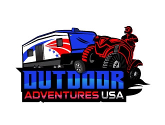 Outdoor Adventures USA logo design by Suvendu