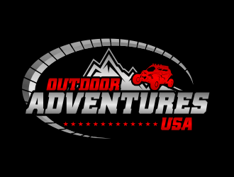 Outdoor Adventures USA logo design by beejo