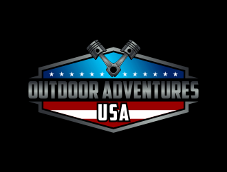 Outdoor Adventures USA logo design by Kruger