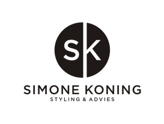 Simone Koning Styling & Advies logo design by sabyan