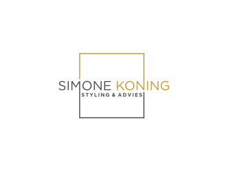 Simone Koning Styling & Advies logo design by bricton